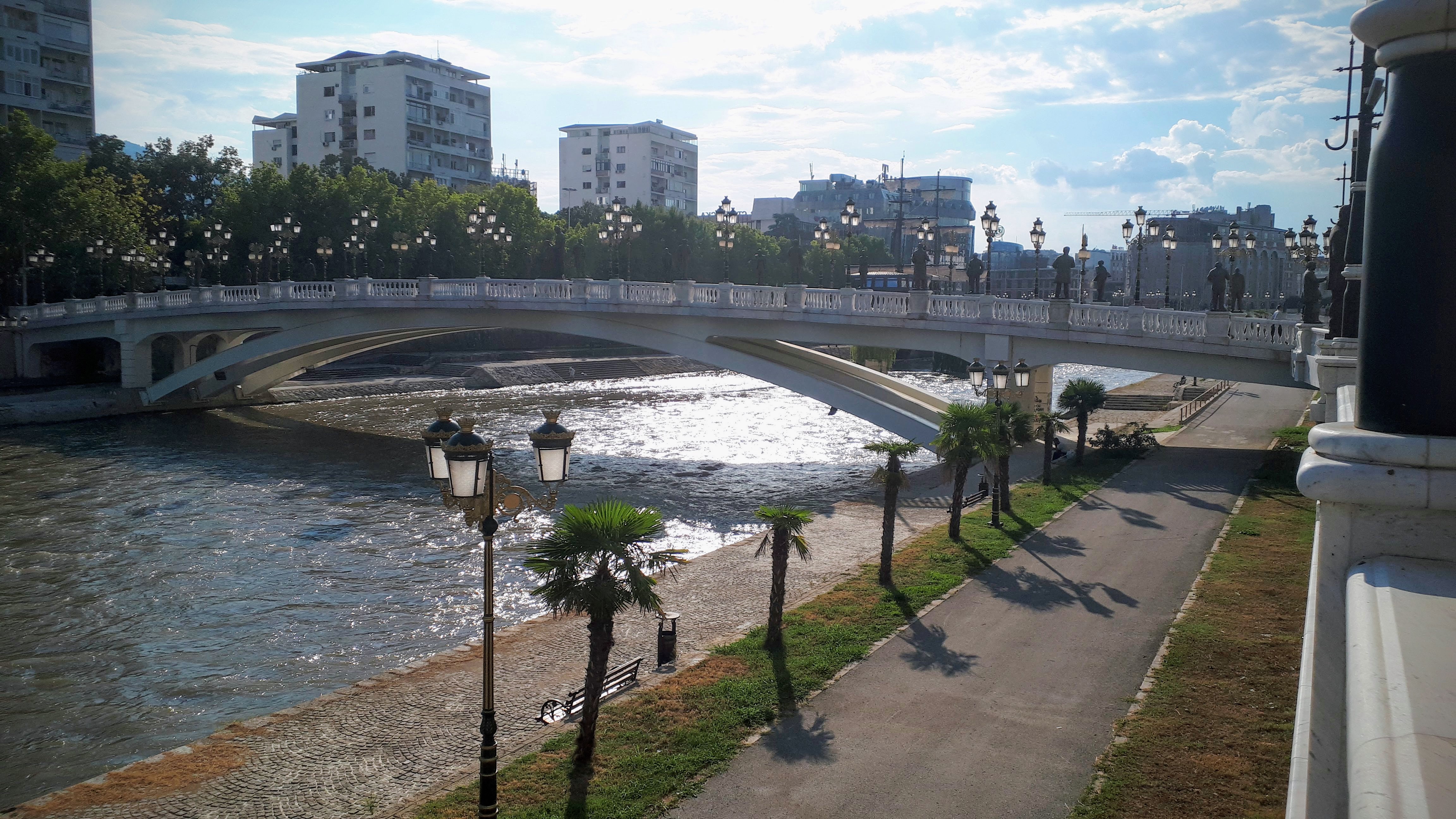 râul din Skopje